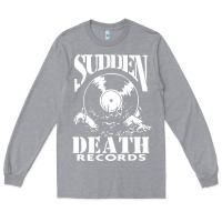 Heather Grey sudden death records Long Sleeve Tee - artisFamous