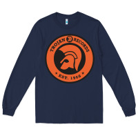 Navy trojann records est 1968 Long Sleeve Tee - artisFamous