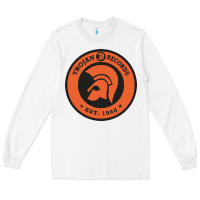 White trojann records est 1968 Long Sleeve Tee - artisFamous