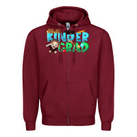 Burgundy mister kinder grad Zipper Hoodie - RanaPortraitStore