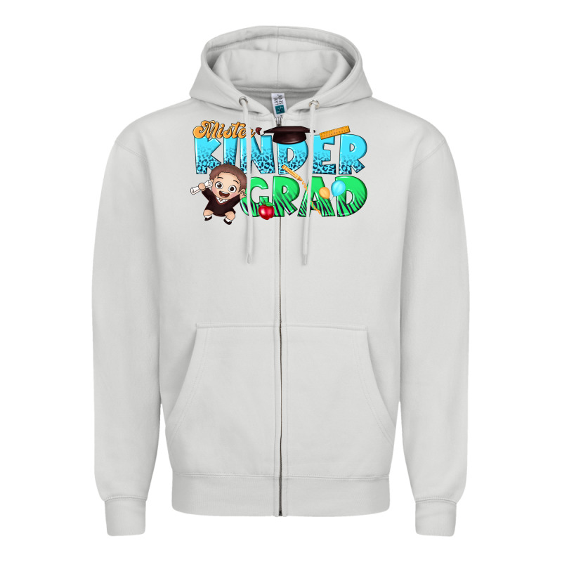 Mister Kinder Grad Zipper Hoodie by RanaPortraitStore | Teevron