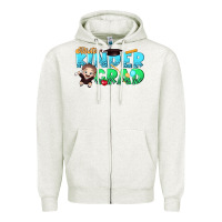 Oatmeal Heather mister kinder grad Zipper Hoodie - RanaPortraitStore