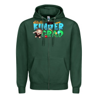 Sports Green mister kinder grad Zipper Hoodie - RanaPortraitStore