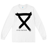White circa survive Long Sleeve Tee - artisFamous