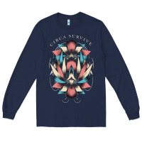 Navy circa survive Long Sleeve Tee - artisFamous