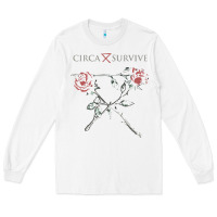 White circa survive Long Sleeve Tee - artisFamous