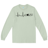 Matcha house music heartbeat Long Sleeve Tee - artisFamous