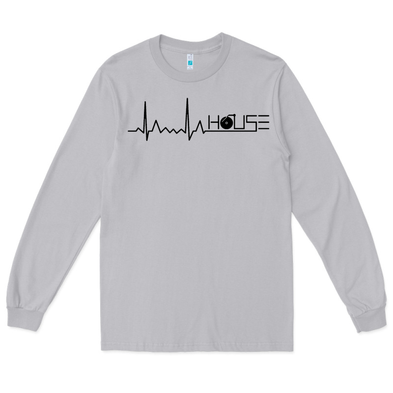 House Music Heartbeat Long Sleeve Tee by artisFamous | Teevron