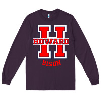 Plum howard 1867 university Long Sleeve Tee - artisFamous