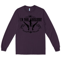 Plum i'm your huckleberry Long Sleeve Tee - artisFamous