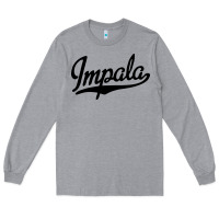 Heather Grey impala Long Sleeve Tee - artisFamous