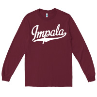 Burgundy impala Long Sleeve Tee - artisFamous