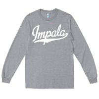 Heather Grey impala Long Sleeve Tee - artisFamous
