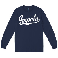 Navy impala Long Sleeve Tee - artisFamous