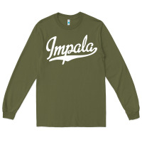 Army Green impala Long Sleeve Tee - artisFamous