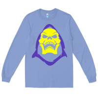 Colony Blue skeletor retro Long Sleeve Tee - artisFamous