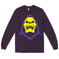 Plum skeletor retro Long Sleeve Tee - artisFamous