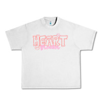Lunar Rock Heart Breaker Valentine Urban Heavy Tee - CowhideDigitalArt