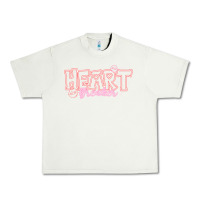 Pistachio Heart Breaker Valentine Urban Heavy Tee - CowhideDigitalArt
