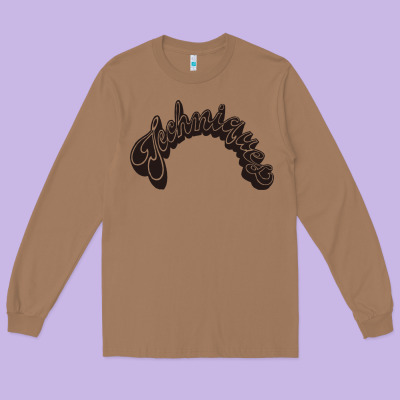 Techiniques Long Sleeve Tee Designed By Artisfamous