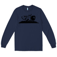 Navy wackies Long Sleeve Tee - artisFamous