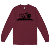 Burgundy wackies Long Sleeve Tee - artisFamous