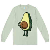 Matcha funny fruit avocado Long Sleeve Tee - artisFamous