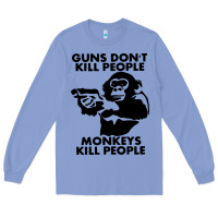 Colony Blue guns dont kill people Long Sleeve Tee - artisFamous