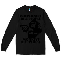 Black guns dont kill people Long Sleeve Tee - artisFamous
