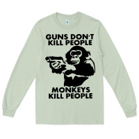 Matcha guns dont kill people Long Sleeve Tee - artisFamous