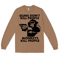 Toasted Coconut guns dont kill people Long Sleeve Tee - artisFamous