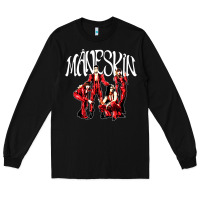 Black maneskin rock Long Sleeve Tee - artisFamous