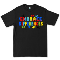Black Embrace differences Premium Tee - FaDigitalArtStudio