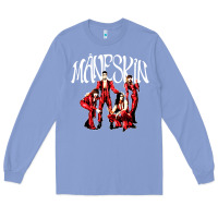 Colony Blue maneskin rock Long Sleeve Tee - artisFamous