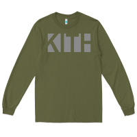 Army Green kith Long Sleeve Tee - artisFamous