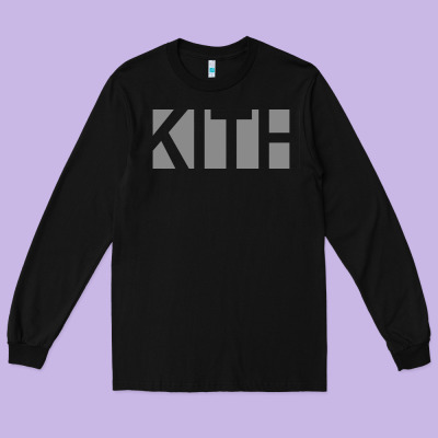 Kith Long Sleeve Tee Designed By Artisfamous