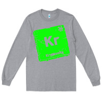 Heather Grey kr kryptonite Long Sleeve Tee - artisFamous