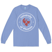 Colony Blue university of phoenix white red Long Sleeve Tee - artisFamous
