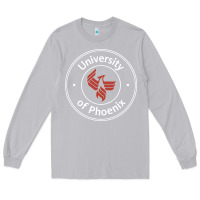 Moon Dust university of phoenix white red Long Sleeve Tee - artisFamous