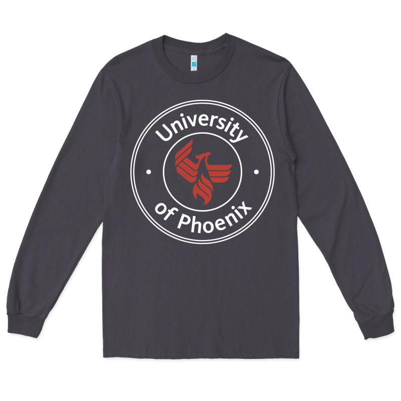 University Of Phoenix White Red Long Sleeve Tee by artisFamous | Teevron