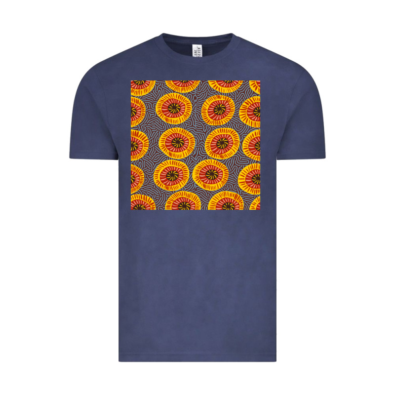African Fabric Seamless Pattern Vintage Tee by BundleAndBundleShop | Teevron