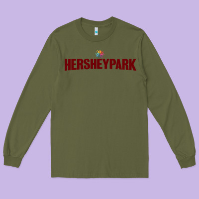Hersheypark Happy Long Sleeve Tee Designed By Artisfamous