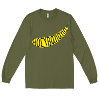 Army Green Holy Banana Long Sleeve Tee - artisFamous