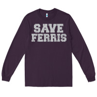 Plum save ferris Long Sleeve Tee - artisFamous