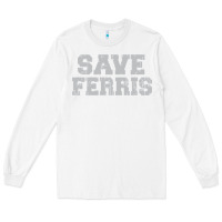 White save ferris Long Sleeve Tee - artisFamous