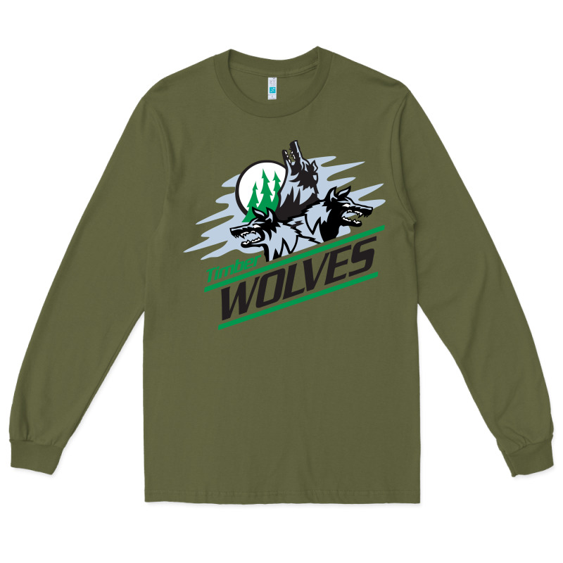 Timber Wolves Long Sleeve Tee by artisFamous | Teevron