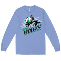 Colony Blue timber wolves Long Sleeve Tee - artisFamous