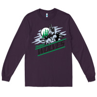Plum timber wolves Long Sleeve Tee - artisFamous