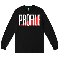 Black profile records Long Sleeve Tee - artisFamous