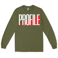 Army Green profile records Long Sleeve Tee - artisFamous